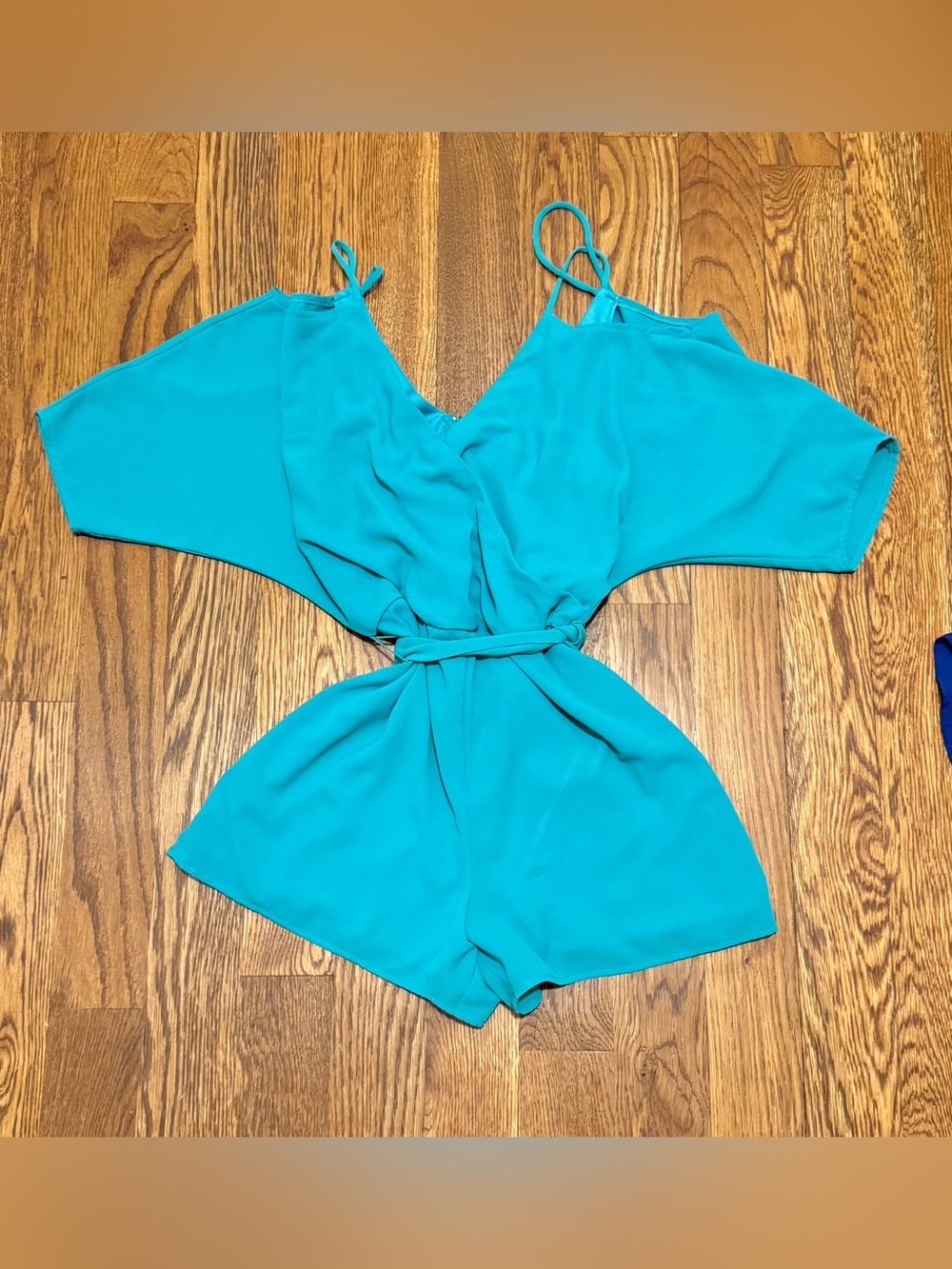 Turquoise Romper